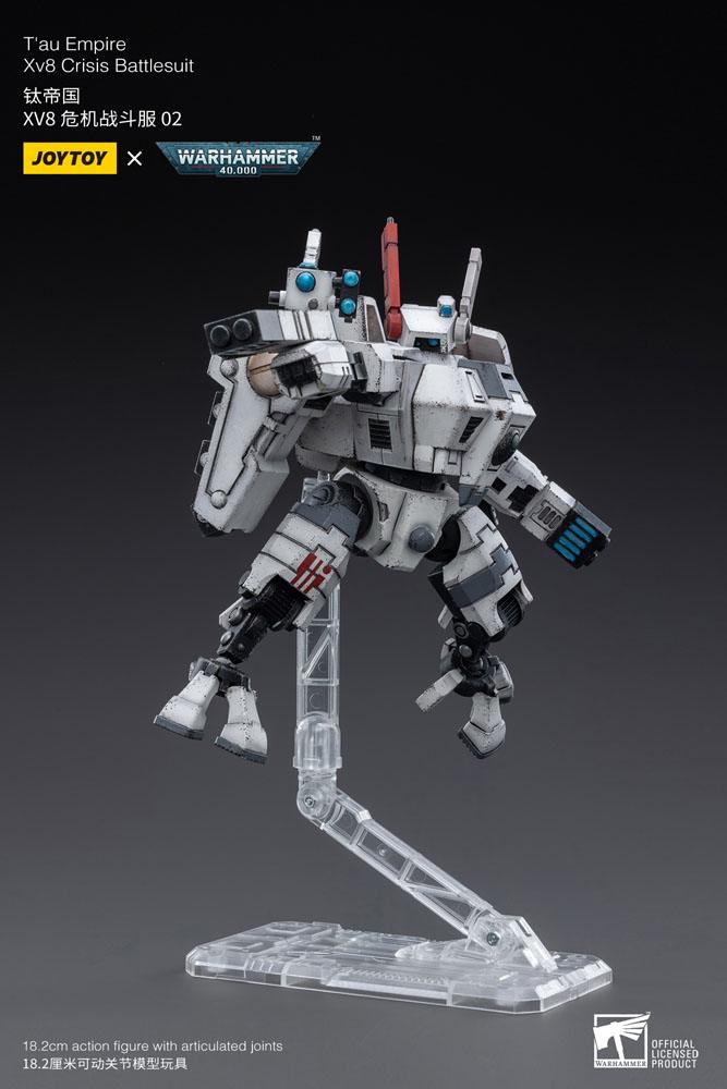 Xv8 Warhammer 40k Action Figure 1/18 T'au Empire Xv8 Crisis Battlesuit 02 ...