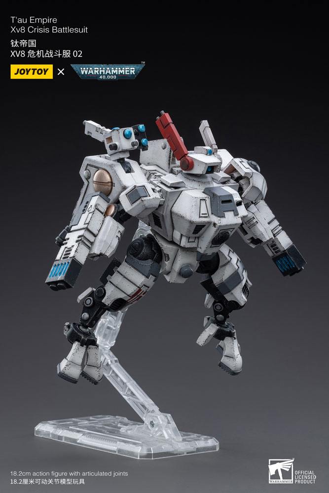 Xv8 Warhammer 40k Action Figure 1/18 T'au Empire Xv8 Crisis Battlesuit 02 ...