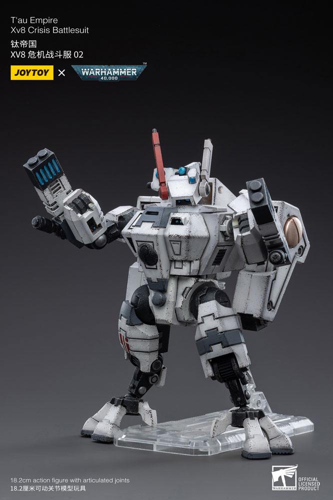 Warhammer 40k Action Figure 1/18 T'au Empire Xv8 Crisis Battlesuit 02 18cm - Action Figures - Joy Toy (CN) - Hobby Figures UK