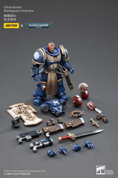 Warhammer 40k Action Figure 1/18 Ultramarines Bladeguard Veteran 12cm - Action Figures - Joy Toy (CN) - Hobby Figures UK
