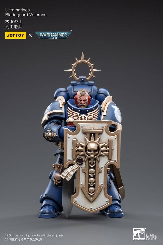 Warhammer 40k Action Figure 1/18 Ultramarines Bladeguard Veteran 12cm - Action Figures - Joy Toy (CN) - Hobby Figures UK