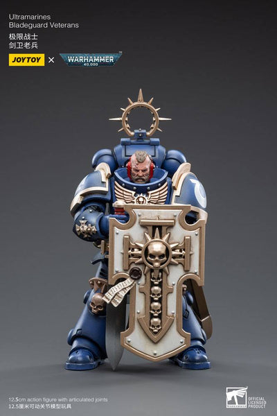 Warhammer 40k Action Figure 1/18 Ultramarines Bladeguard Veteran 12cm - Action Figures - Joy Toy (CN) - Hobby Figures UK
