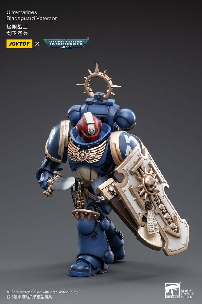 Warhammer 40k Action Figure 1/18 Ultramarines Bladeguard Veteran 12cm - Action Figures - Joy Toy (CN) - Hobby Figures UK