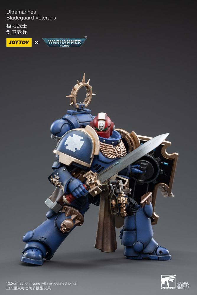Warhammer 40k Action Figure 1/18 Ultramarines Bladeguard Veteran 12cm - Action Figures - Joy Toy (CN) - Hobby Figures UK