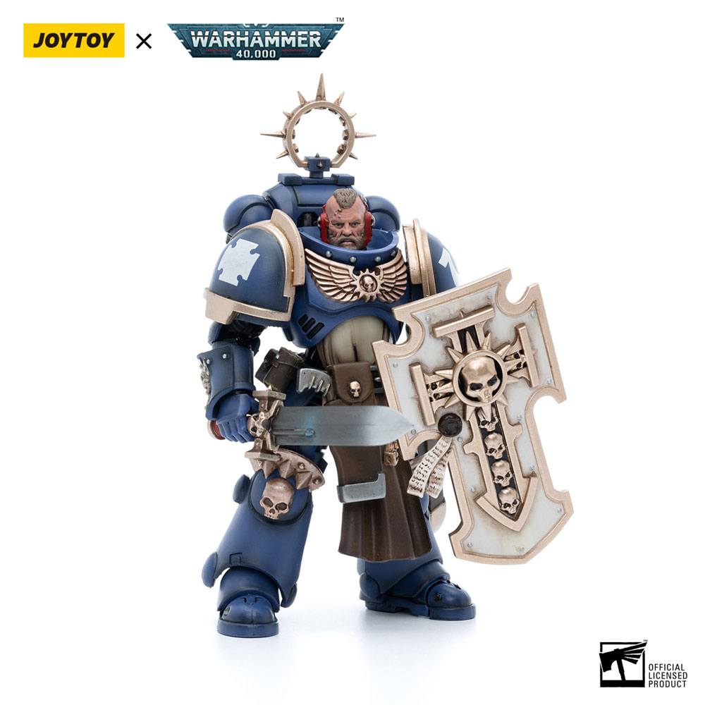 Warhammer 40k Action Figure 1/18 Ultramarines Bladeguard Veteran 12cm - Action Figures - Joy Toy (CN) - Hobby Figures UK