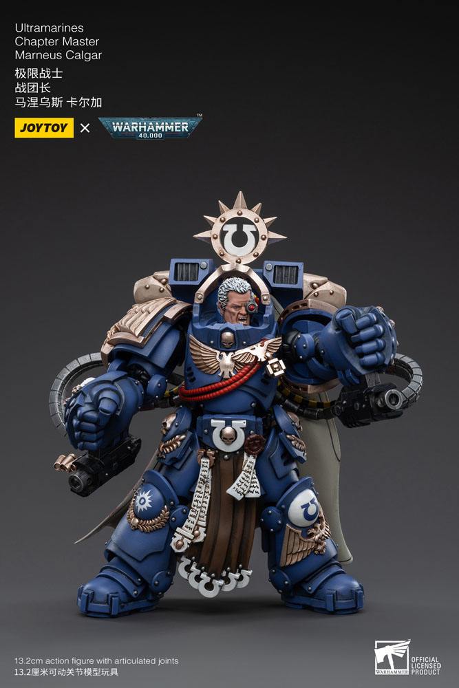 Warhammer 40k Action Figure 1/18 Ultramarines Chapter Master Marneus Calgar 12cm - Action Figures - Joy Toy (CN) - Hobby Figures UK