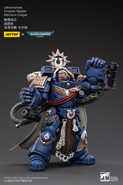 Warhammer 40k Action Figure 1/18 Ultramarines Chapter Master Marneus Calgar 12cm - Action Figures - Joy Toy (CN) - Hobby Figures UK