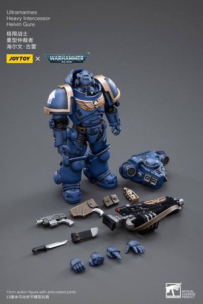 Warhammer 40k Action Figure 1/18 Ultramarines Heavy Intercessor Helvin Gure 13cm - Action Figures - Joy Toy (CN) - Hobby Figures UK