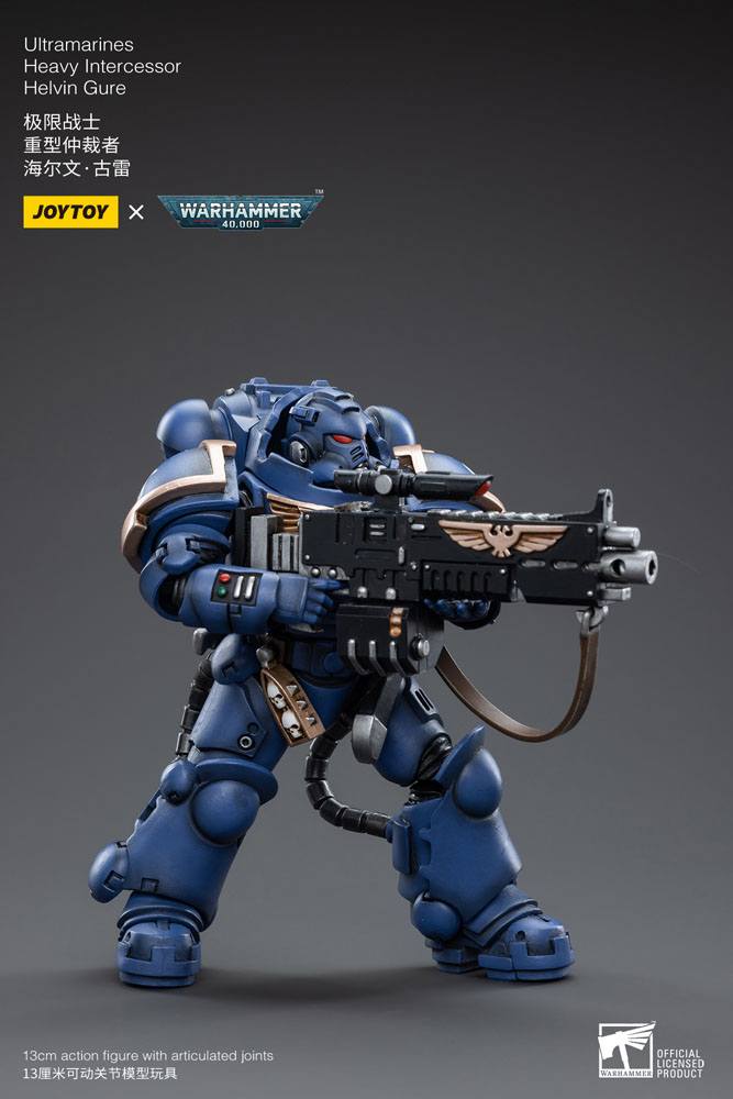 Warhammer 40k Action Figure 1/18 Ultramarines Heavy Intercessor Helvin Gure 13cm - Action Figures - Joy Toy (CN) - Hobby Figures UK
