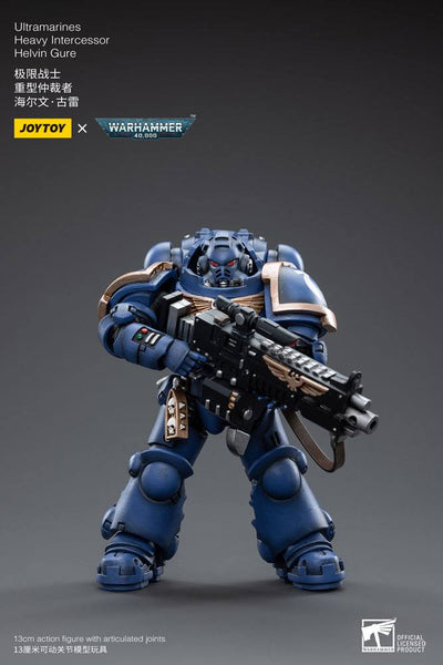 Warhammer 40k Action Figure 1/18 Ultramarines Heavy Intercessor Helvin Gure 13cm - Action Figures - Joy Toy (CN) - Hobby Figures UK