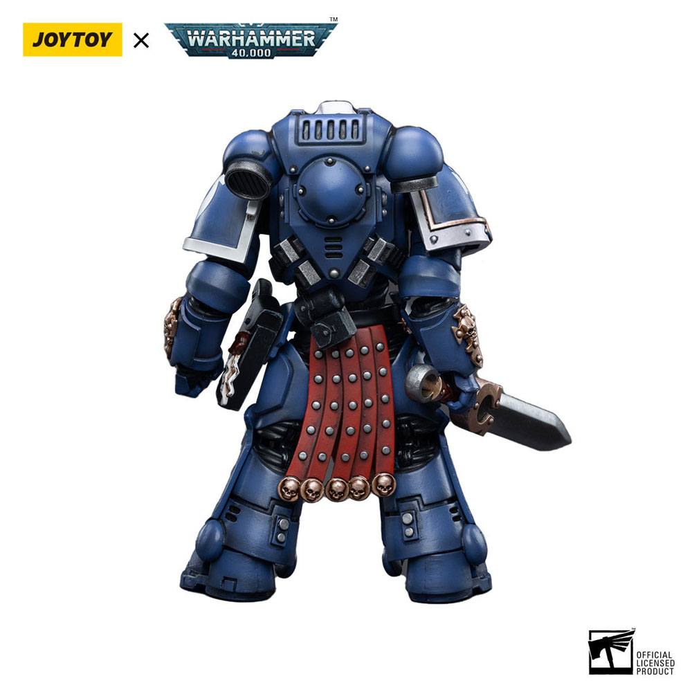 Warhammer 40k Action Figure 1/18 Ultramarines Primaris Assault Veteran Intercessor 12cm - Action Figures - Joy Toy (CN) - Hobby Figures UK