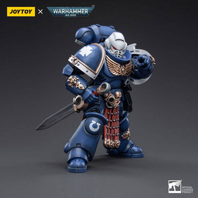 Warhammer 40k Action Figure 1/18 Ultramarines Primaris Assault Veteran Intercessor 12cm - Action Figures - Joy Toy (CN) - Hobby Figures UK