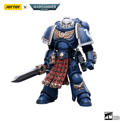 Warhammer 40k Action Figure 1/18 Ultramarines Primaris Assault Veteran Intercessor 12cm - Action Figures - Joy Toy (CN) - Hobby Figures UK
