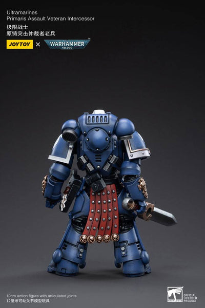 Warhammer 40k Action Figure 1/18 Ultramarines Primaris Assault Veteran Intercessor 12cm - Action Figures - Joy Toy (CN) - Hobby Figures UK