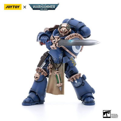 Warhammer 40k Action Figure 1/18 Ultramarines Primaris Company Champion 12cm - Action Figures - Joy Toy (CN) - Hobby Figures UK