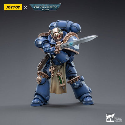 Warhammer 40k Action Figure 1/18 Ultramarines Primaris Company Champion 12cm - Action Figures - Joy Toy (CN) - Hobby Figures UK