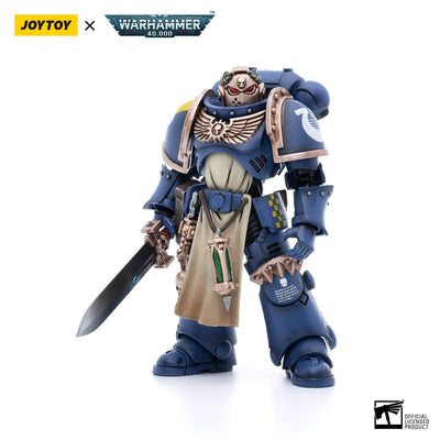 Warhammer 40k Action Figure 1/18 Ultramarines Primaris Company Champion 12cm - Action Figures - Joy Toy (CN) - Hobby Figures UK