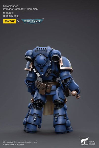 Warhammer 40k Action Figure 1/18 Ultramarines Primaris Company Champion 12cm - Action Figures - Joy Toy (CN) - Hobby Figures UK