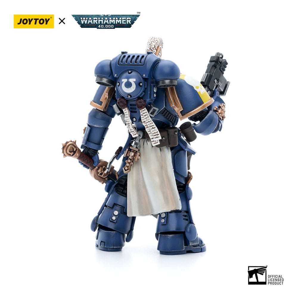 Warhammer 40k Action Figure 1/18 Ultramarines Primaris Company Champion Brother Parnaeus 12cm - Action Figures - Joy Toy (CN) - Hobby Figures UK
