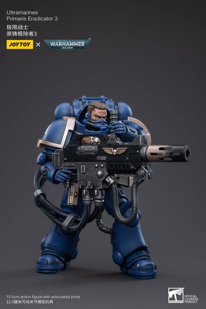 Warhammer 40k Action Figure 1/18 Ultramarines Primaris Eradicator 3 12cm - Action Figures - Joy Toy (CN) - Hobby Figures UK