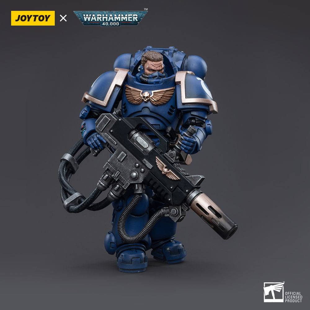 Warhammer 40k Action Figure 1/18 Ultramarines Primaris Eradicator 3 12cm - Action Figures - Joy Toy (CN) - Hobby Figures UK