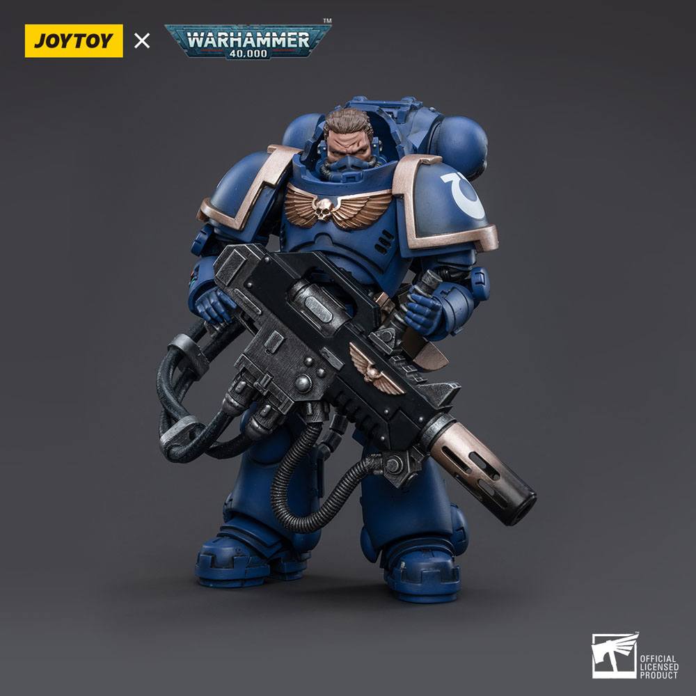 Warhammer 40k Action Figure 1/18 Ultramarines Primaris Eradicator 3 12cm - Action Figures - Joy Toy (CN) - Hobby Figures UK