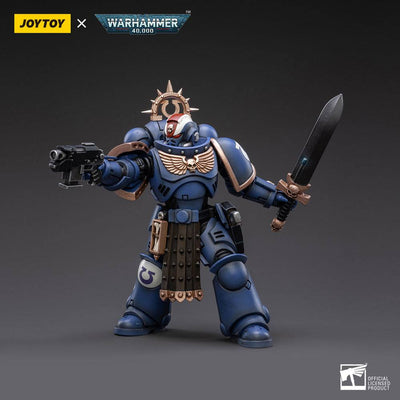 Warhammer 40k Action Figure 1/18 Ultramarines Primaris Lieutenant Amulius 12cm - Action Figures - Joy Toy (CN) - Hobby Figures UK