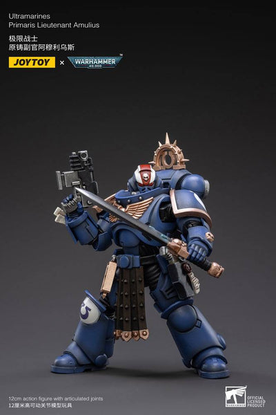 Warhammer 40k Action Figure 1/18 Ultramarines Primaris Lieutenant Amulius 12cm - Action Figures - Joy Toy (CN) - Hobby Figures UK