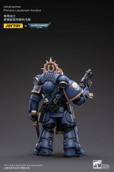 Warhammer 40k Action Figure 1/18 Ultramarines Primaris Lieutenant Amulius 12cm - Action Figures - Joy Toy (CN) - Hobby Figures UK