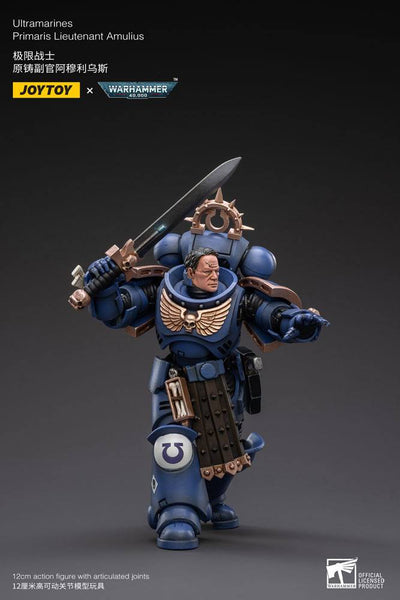 Warhammer 40k Action Figure 1/18 Ultramarines Primaris Lieutenant Amulius 12cm - Action Figures - Joy Toy (CN) - Hobby Figures UK