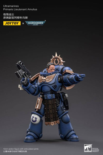 Warhammer 40k Action Figure 1/18 Ultramarines Primaris Lieutenant Amulius 12cm - Action Figures - Joy Toy (CN) - Hobby Figures UK