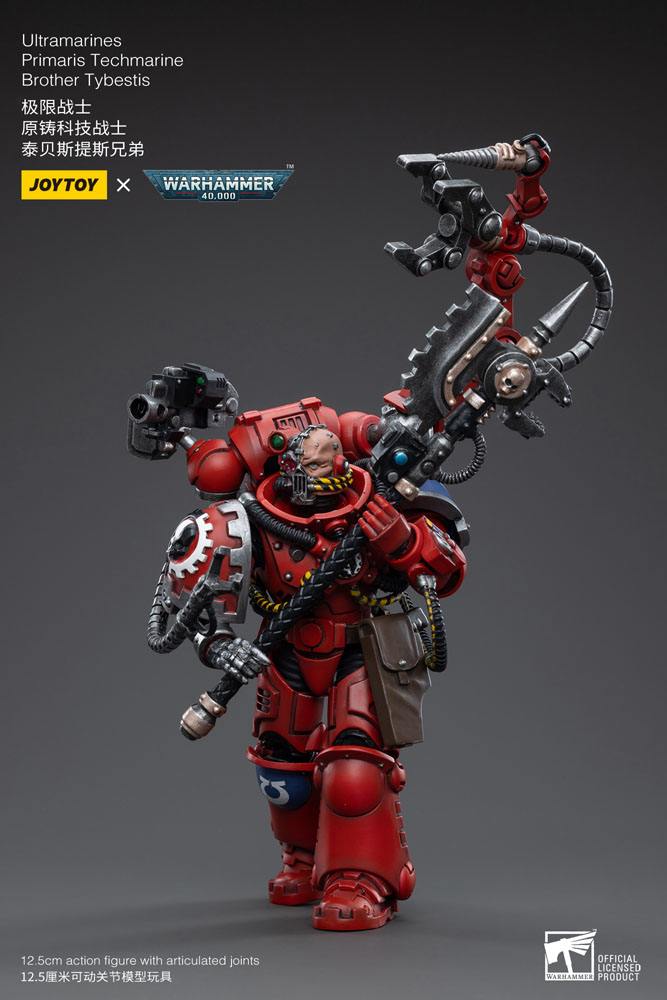Warhammer 40k Action Figure 1/18 Ultramarines Primaris Techmarine Brother Tybestis 12cm - Action Figures - Joy Toy (CN) - Hobby Figures UK