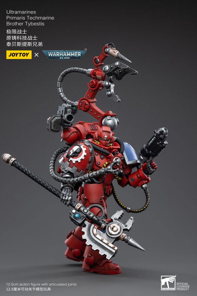 Warhammer 40k Action Figure 1/18 Ultramarines Primaris Techmarine Brother Tybestis 12cm - Action Figures - Joy Toy (CN) - Hobby Figures UK