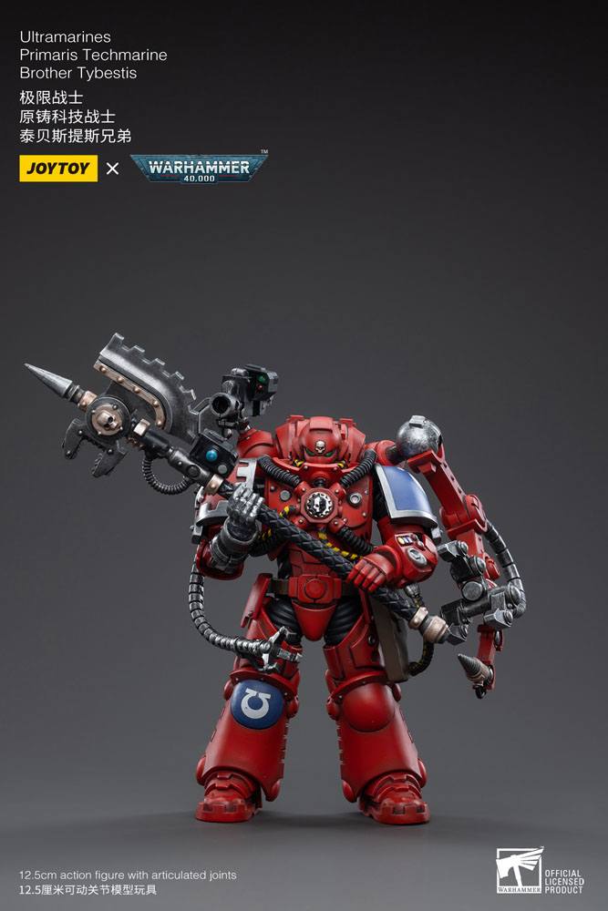 Warhammer 40k Action Figure 1/18 Ultramarines Primaris Techmarine Brother Tybestis 12cm - Action Figures - Joy Toy (CN) - Hobby Figures UK