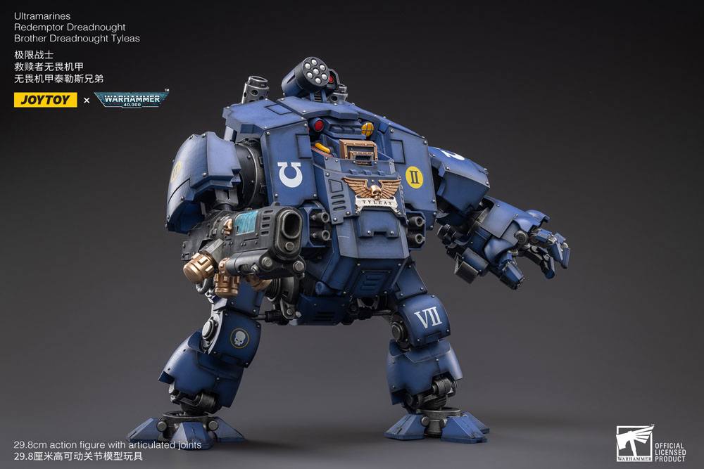 Warhammer 40k Action Figure 1/18 Ultramarines Redemptor Dreadnought Brother Dreadnought Tyleas 30cm - Action Figures - Joy Toy (CN) - Hobby Figures UK