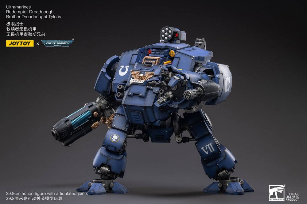 Warhammer 40k Action Figure 1/18 Ultramarines Redemptor Dreadnought Brother Dreadnought Tyleas 30cm - Action Figures - Joy Toy (CN) - Hobby Figures UK