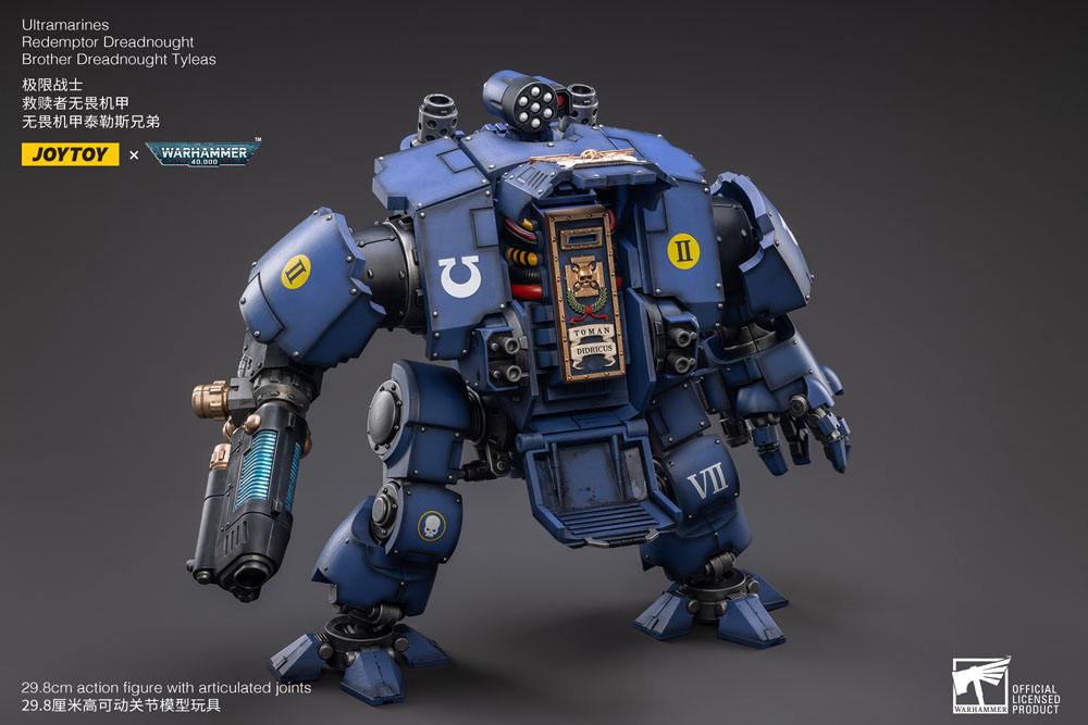 Warhammer 40k Action Figure 1/18 Ultramarines Redemptor Dreadnought Brother Dreadnought Tyleas 30cm - Action Figures - Joy Toy (CN) - Hobby Figures UK