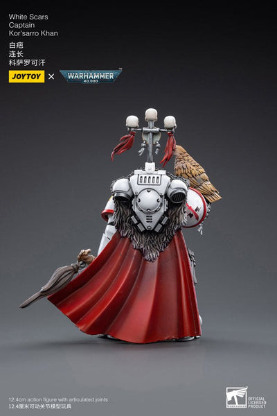 Warhammer 40k Action Figure 1/18 White Scars Captain Kor'sarro Khan 12cm - Action Figures - Joy Toy (CN) - Hobby Figures UK