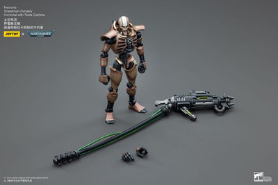 Warhammer 40k Action Figure 2-Pack 1/18 Necrons Szarekhan Dynasty Immortal with Tesla Carbine 11cm - Action Figures - Joy Toy (CN) - Hobby Figures UK