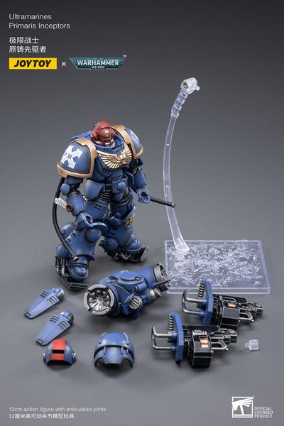 Warhammer 40k Action Figure 3-Pack 1/18 Ultramarines Primaris Inceptors 12cm - Action Figures - Joy Toy (CN) - Hobby Figures UK