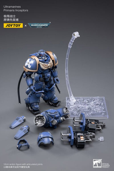 Warhammer 40k Action Figure 3-Pack 1/18 Ultramarines Primaris Inceptors 12cm - Action Figures - Joy Toy (CN) - Hobby Figures UK