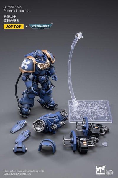 Warhammer 40k Action Figure 3-Pack 1/18 Ultramarines Primaris Inceptors 12cm - Action Figures - Joy Toy (CN) - Hobby Figures UK