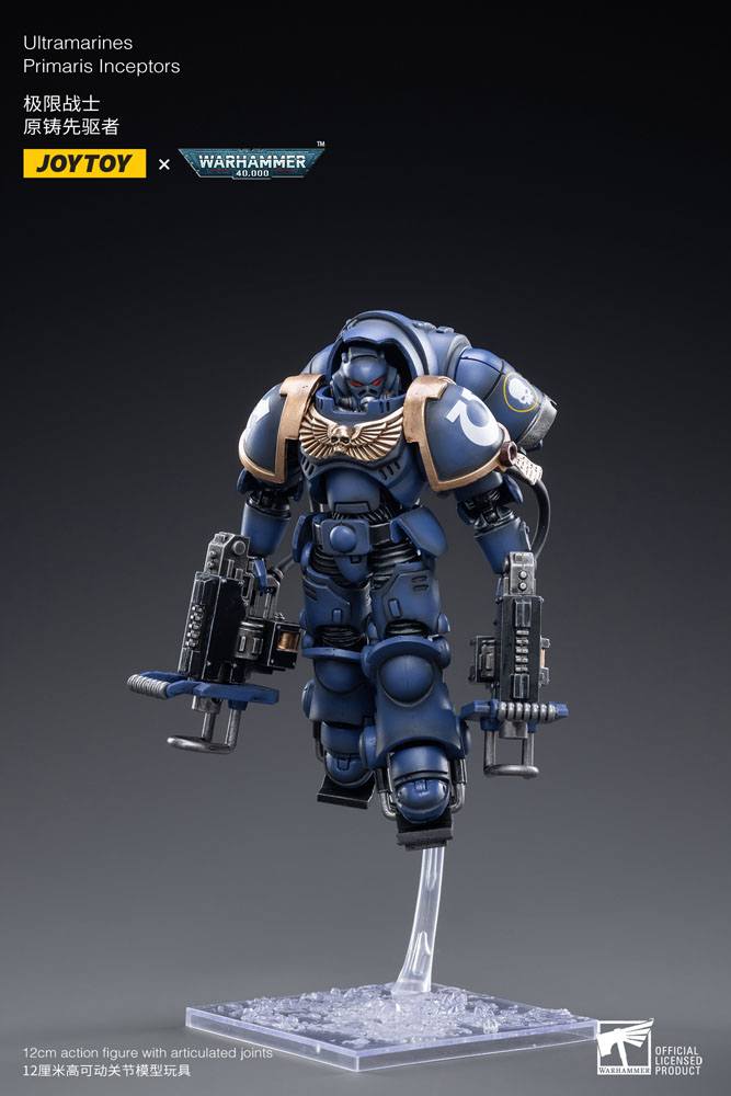Warhammer 40k Action Figure 3-Pack 1/18 Ultramarines Primaris Inceptors 12cm - Action Figures - Joy Toy (CN) - Hobby Figures UK