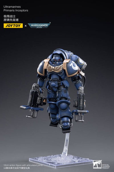 Warhammer 40k Action Figure 3-Pack 1/18 Ultramarines Primaris Inceptors 12cm - Action Figures - Joy Toy (CN) - Hobby Figures UK