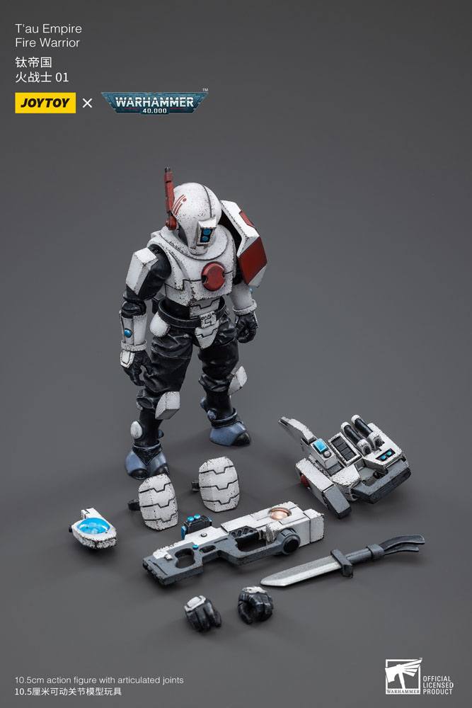 Warhammer 40k Action Figure 4-Pack 1/18 T'au Empire Fire Warriors 11cm - Action Figures - Joy Toy (CN) - Hobby Figures UK