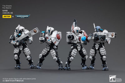 Warhammer 40k Action Figure 4-Pack 1/18 T'au Empire Fire Warriors 11cm - Action Figures - Joy Toy (CN) - Hobby Figures UK