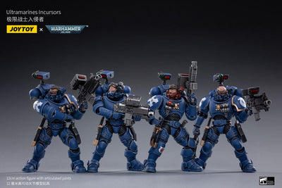Warhammer 40k Action Figure 4-Pack 1/18 Ultramarines Incursors 12cm - Action Figures - Joy Toy (CN) - Hobby Figures UK