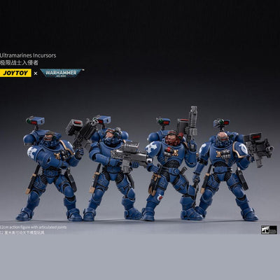 Warhammer 40k Action Figure 4-Pack 1/18 Ultramarines Incursors 12cm - Action Figures - Joy Toy (CN) - Hobby Figures UK