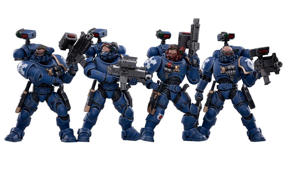 Warhammer 40k Action Figure 4-Pack 1/18 Ultramarines Incursors 12cm - Action Figures - Joy Toy (CN) - Hobby Figures UK