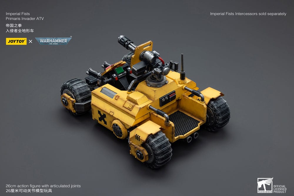 Warhammer 40k Vehicle 1/18 Imperial Fists Primaris Invader ATV 26cm - Action Figures - Joy Toy (CN) - Hobby Figures UK